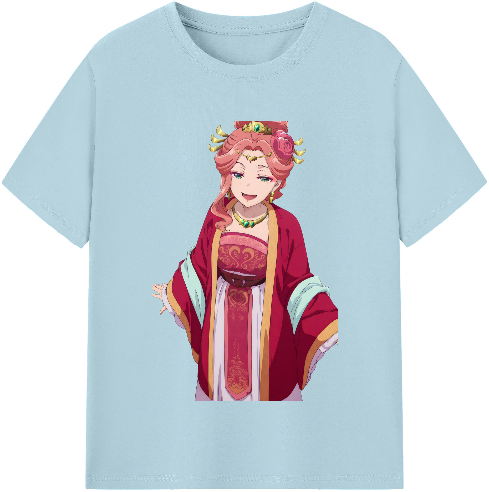 （画像用） 薬屋のひとりごと The Apothecary Diaries 綿100％半袖Tシャツ（フロントプリント）